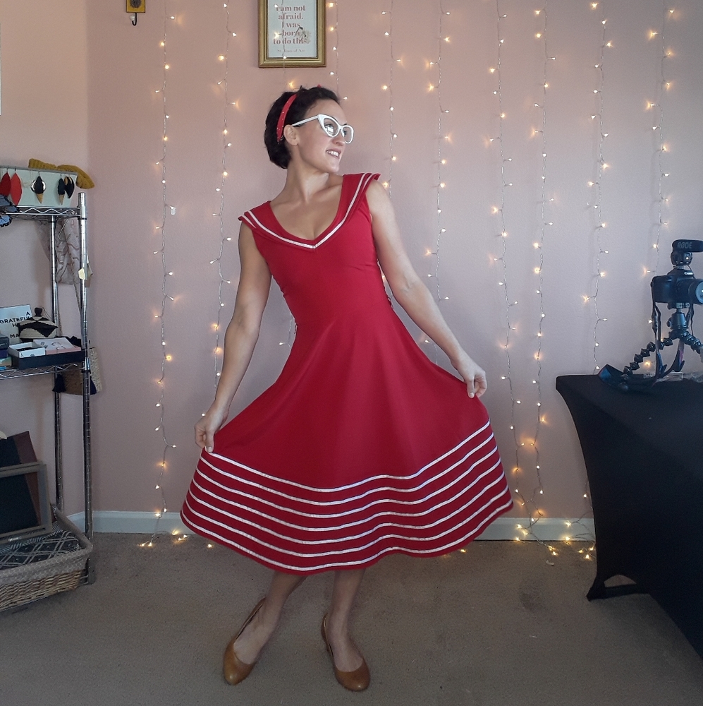 Myrtlewood Retro Sailor Dress
